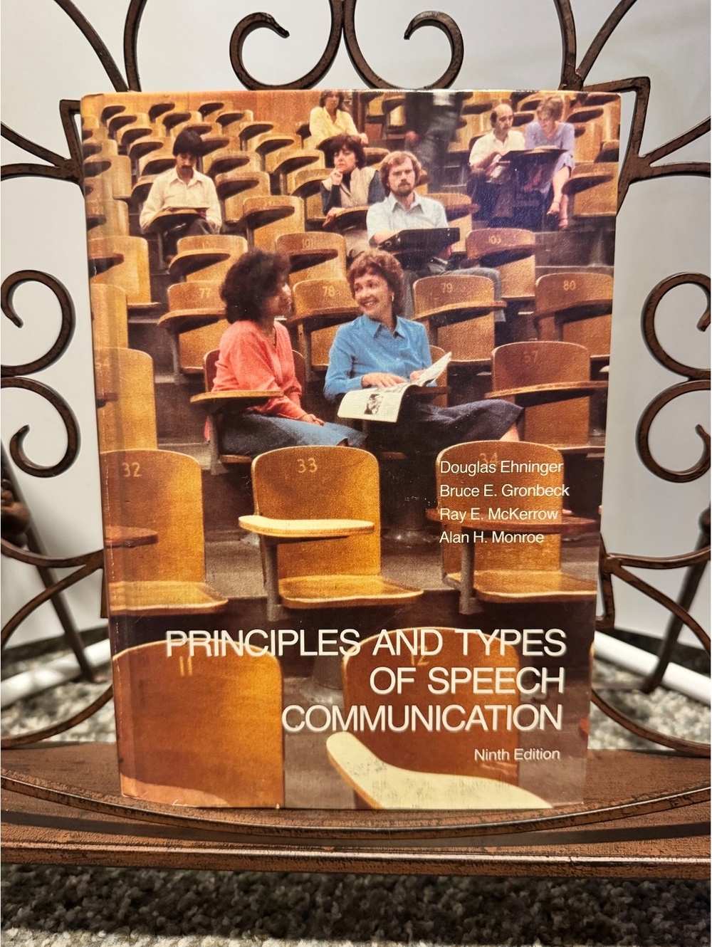 Principles and Types of Speech Communication Ninth Edition - Douglas Ehninger HC